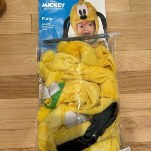 Disney Mickey and Friends Pluto Costume - Yellow and Black